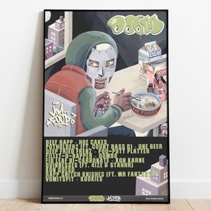 COPY - MF Doom - Food Poster